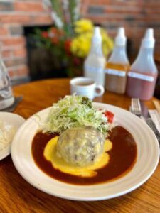 とわいらいと 札幌清田区にある洋食 カフェは行列ができる大人気店 おにやんグルメ